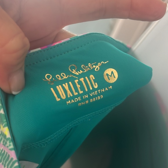 Lilly Pulitzer Luxletic athletic tennis skirt skort Med - Picture 3 of 3